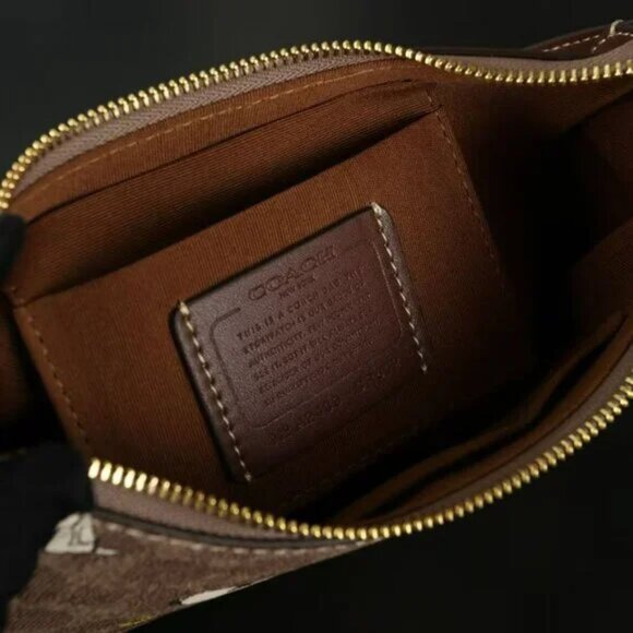 Coach Brown Snoopy Shoulder Bag - Picture 6 of 6